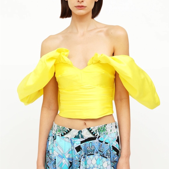 Bright butter yellow Rozie corset 🍋 - Picture 4 of 11